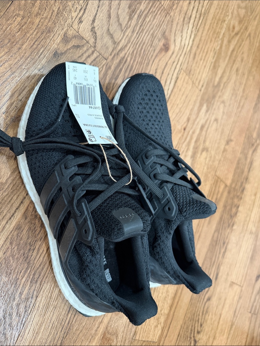 adidas Ultraboost 5.0 DNA Black Womens' Size 8 - Picture 3 of 6